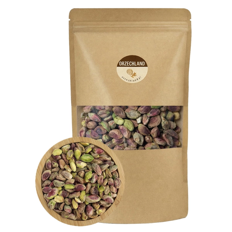Pistacje Łuskane 500g Surowe Całe Jądra Naturalne