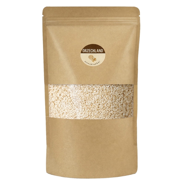 Sezam Biały Ziarno Łuskane 250g Naturalne