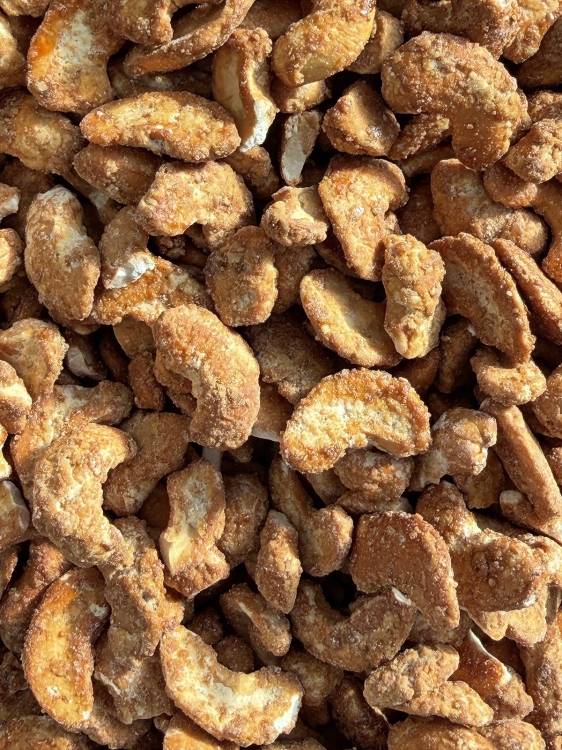 Orzechy Nerkowca w Karmelu z Solą 100g Chrupiące Premium