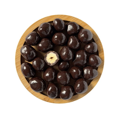 Orzechy Laskowe w Gorzkiej Czekoladzie z Miodem 250g