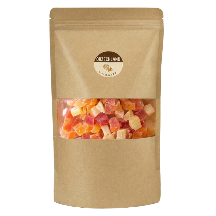 Mix Kostek Kandyzowanych 100g Mango, Papaja, Ananas