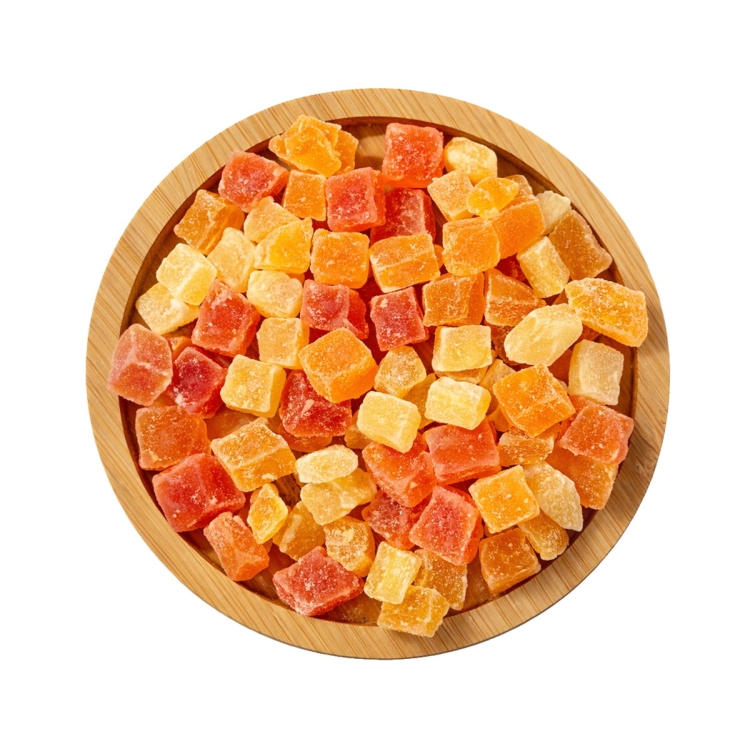 Mix Kostek Kandyzowanych 250g Mango, Papaja, Ananas