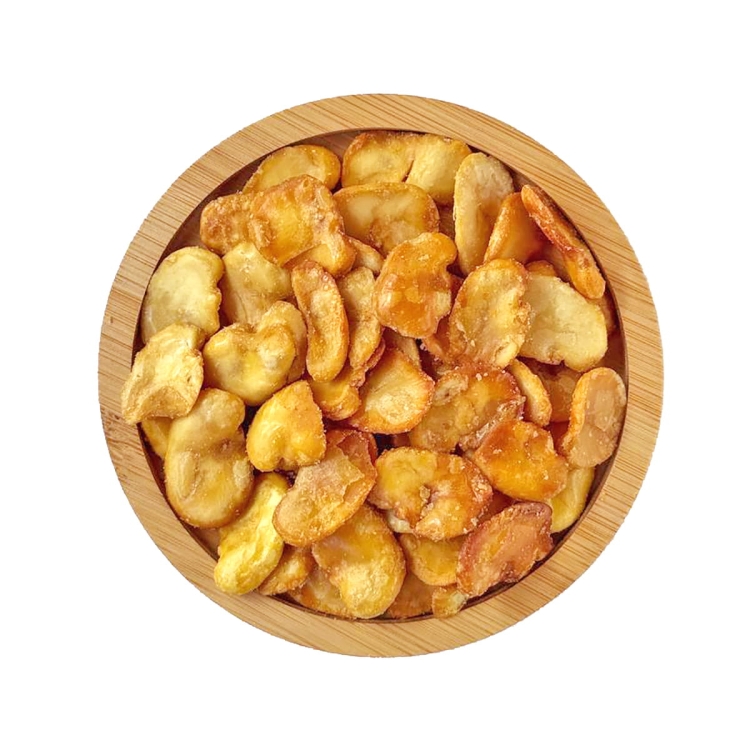 Bób Prażony Solony 100g Chrupiące Chipsy z Bobu