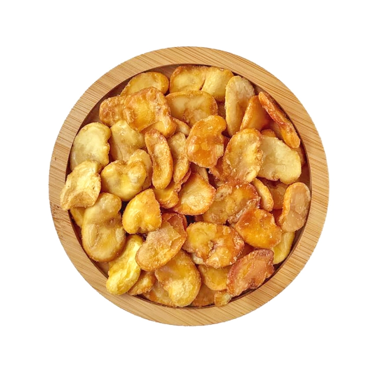Bób Prażony Solony 1kg Chrupiące Chipsy z Bobu