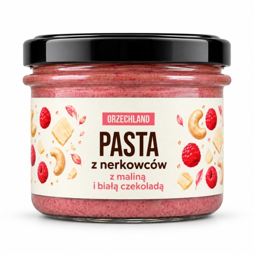pasta z nerkowcow z biala czekolada i malinami.jpg