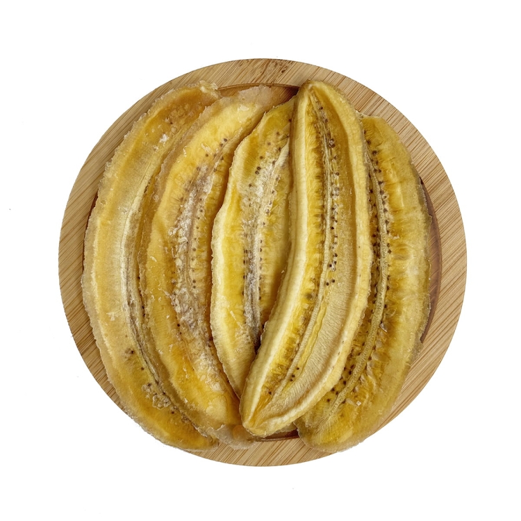 Banan Suszony Naturalnie 100g Miękkie Plastry bez Cukru