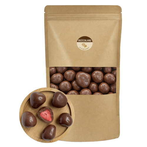 Truskawka  Liofilizowana w Mlecznej Czekoladzie 100g