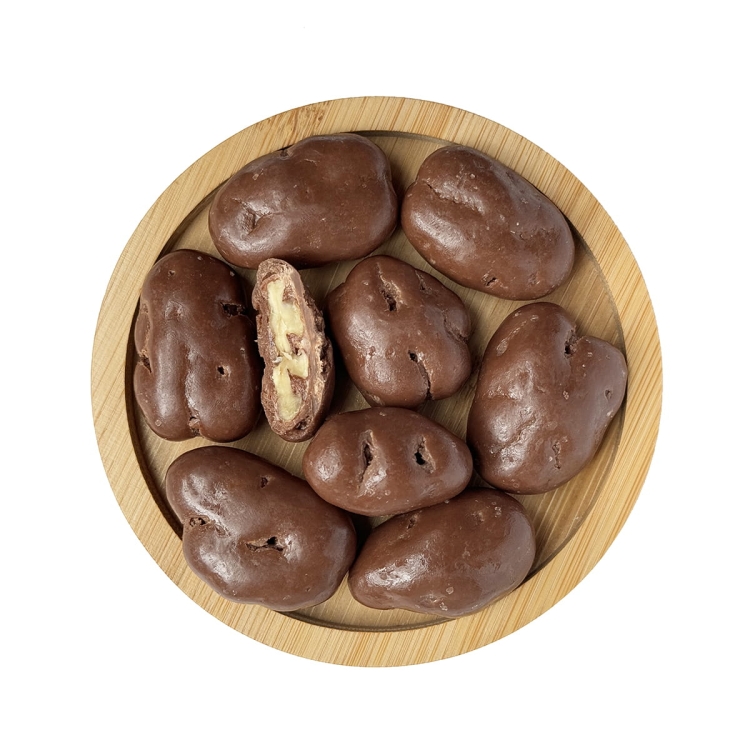 Pekan w mlecznej czekoladzie 500g