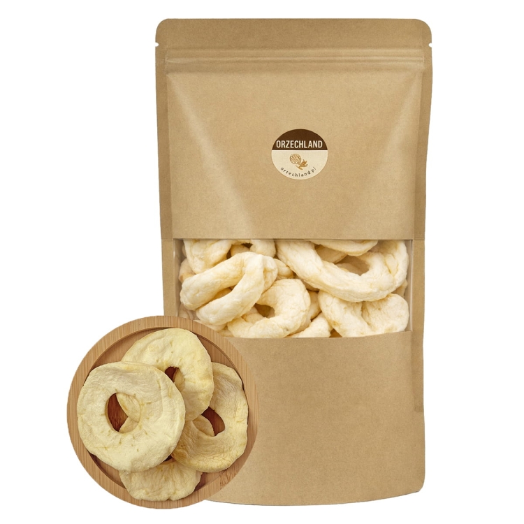 Jabłko Suszone bez Skórki 1kg Naturalne plastry bez cukru