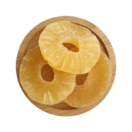 Ananas Kandyzowany Plastry 1kg Słodkie Krążki z Cukrem