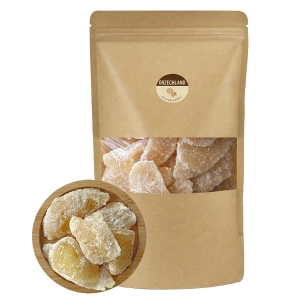Imbir Kandyzowany Płatki 500g