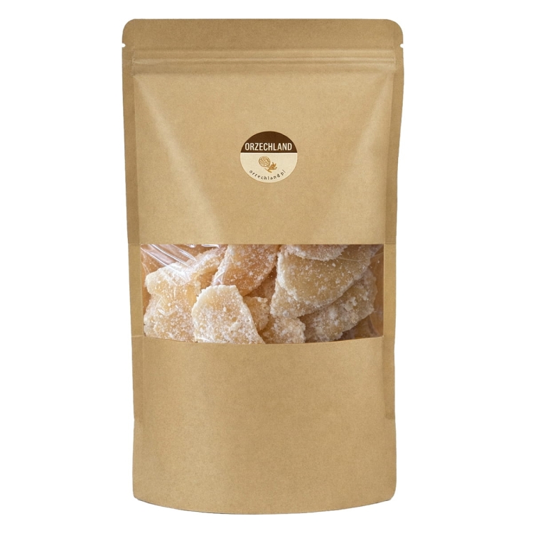 Imbir Kandyzowany Płatki 500g