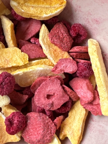 Mix Owoców Liofilizowanych 50g Słodkie Mango, Truskawka, Malina